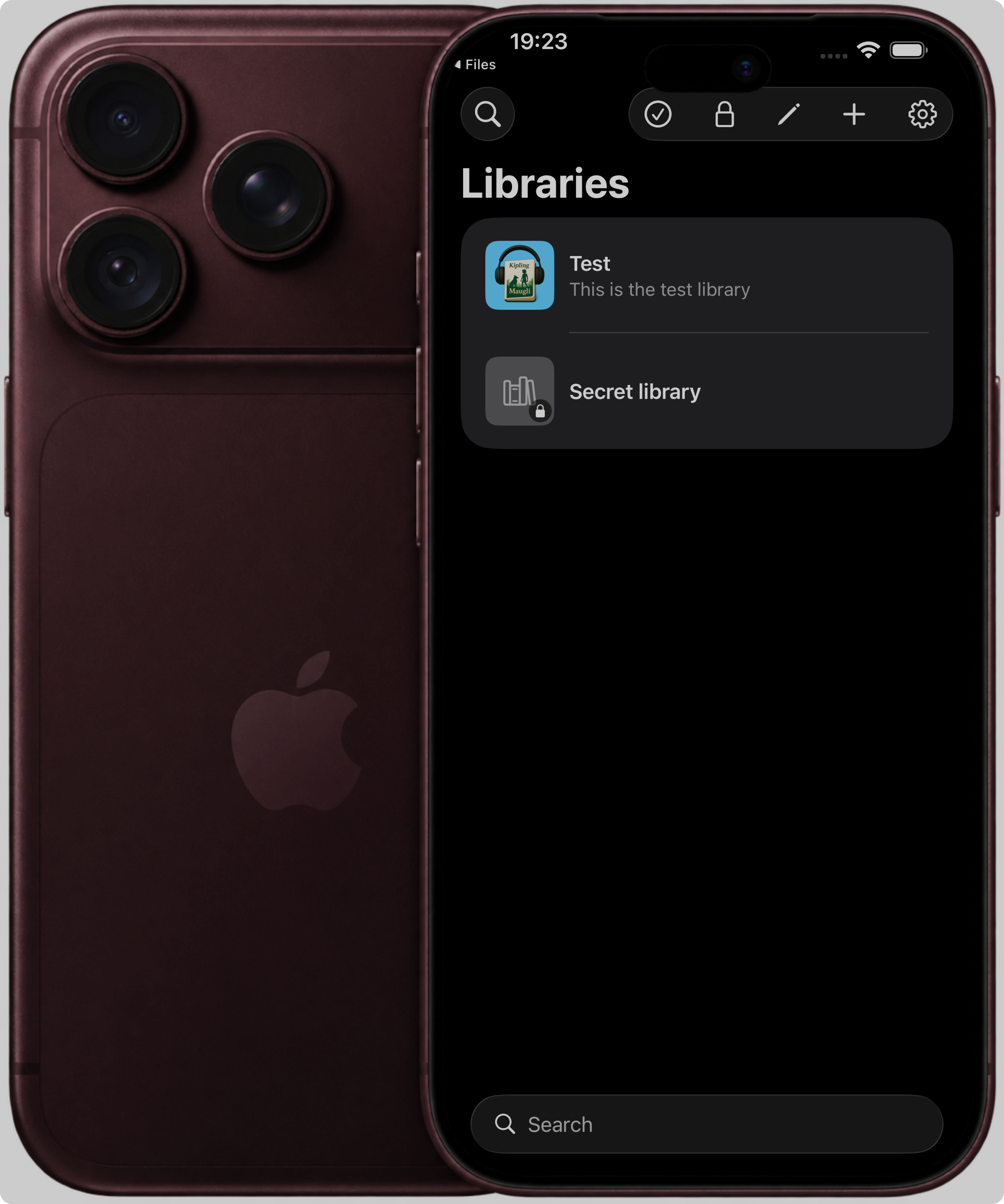 Bookman para iPhone